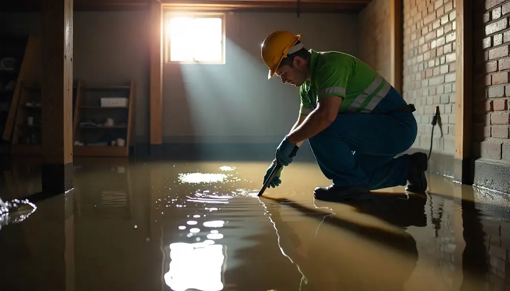 Professional water damage restoration services in Bonduel, WI